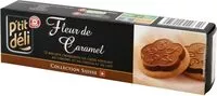 Mängden socker i Biscuits fondants fleur de caramel x 12