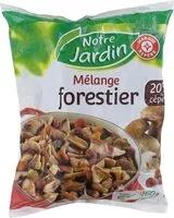 Mängden socker i Mélange forestier portionnable