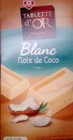 Mängden socker i Blanc Noix De Coco