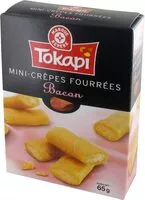 Mängden socker i Crêpes fourrées saveur bacon