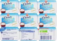 Mängden socker i Fromage frais nature mini portions 25% Mat. Gr.