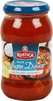 Mängden socker i Sauce Aigre Douce Rustica Legumes croquants