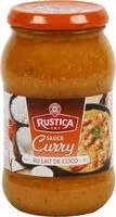 Mängden socker i Sauce curry au lait de coco