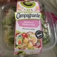 Mängden socker i Salade jambon emmental crudités