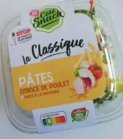 Mängden socker i Pâted Émincés de poulet