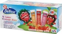 Mängden socker i Tubes fromage blanc aux fruits