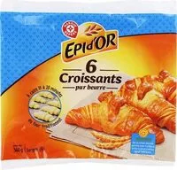 Mängden socker i Croissants Epi d'Or