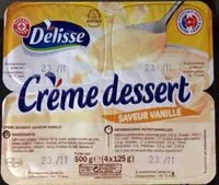Mängden socker i Crème Dessert Saveur Vanille