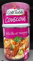 Mängden socker i Couscous volaille et merguez