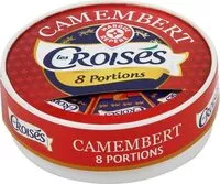 Mängden socker i Camembert les Croisés