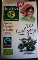 Mängden socker i Thé Earl Grey origine Afrique et Inde Bio (20 sachets)