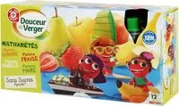 Mängden socker i Spécialié de fruits sans sucre ajouté x12