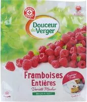 Mängden socker i Framboises entières