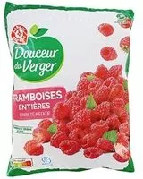 Mängden socker i Framboises entières