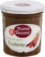 Mängden socker i Confiture extra Rhubarbe