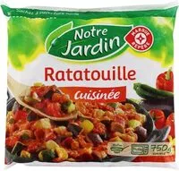 Mängden socker i Ratatouille cuisinée portion surgelée