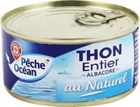 Mängden socker i Thon entier albacore au naturel