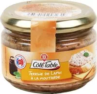 Mängden socker i Terrine de lapin à  la moutarde