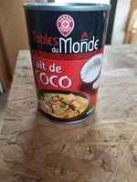 Mängden socker i Lait de coco