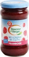 Mängden socker i Les allégées - framboise