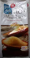 Mängden socker i 10 Madeleines au Beurre d'Isigny