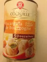 Mängden socker i Escargots de Bourgogne 5 douzaines