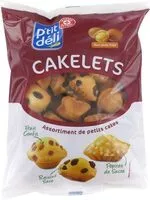 Mängden socker i Assortiments de cakelets