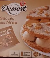 Mängden socker i Succès aux Noix