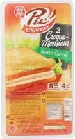 Mängden socker i Croque chevre
