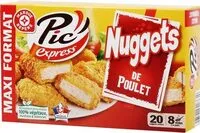 Mängden socker i Nuggets de Poulet