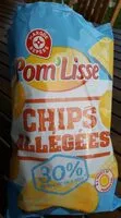 Mängden socker i Chips nature allégées en Mat. Gr.