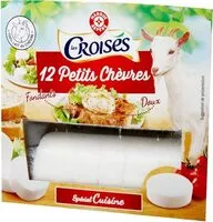 Mängden socker i Petits palets de chèvre frais 20% Mat. Gr. x 12