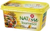 Mängden socker i Margarine allégée au tournesol 60% Mat. Gr. - barquette