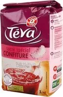 Mängden socker i Sucre spécial confiture et gelée