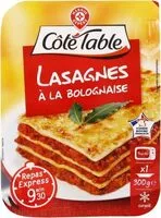 Mängden socker i Lasagnes à la bolognaise