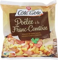 Mängden socker i Poêlée à La Franc-comtoise, 900 Grammes, Marque Côté Table