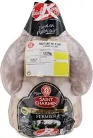 Mängden socker i Poulet fermier noir Vendée