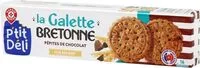 Mängden socker i Galettes Bretonnes aux Pépites de Chocolat