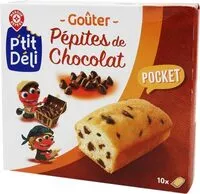Mängden socker i 10 mini gateau pépite chocolat