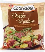 Mängden socker i Poêlée à la Landaise portionnable