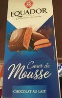 Mängden socker i Chocolat au lait fourré mousse