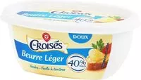 Mängden socker i Beurrier tendre et léger doux 40 % Mat. Gr.