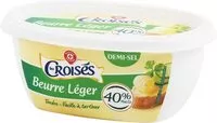 Mängden socker i Beurre Léger Demi-Sel