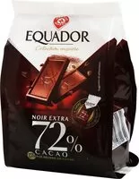 Mängden socker i Noir extra 72%