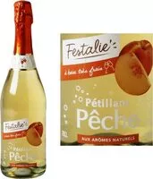 Mängden socker i Pétillant arômatisé pêche 3,5% vol.