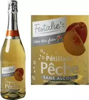 Mängden socker i Pétillant arômatisé pêche sans alcool