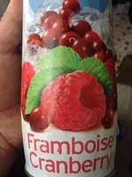 Mängden socker i Framboise cranberry
