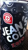 Mängden socker i Jean's cola zero