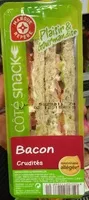 Mängden socker i Plaisir & Gourmandise Bacon Crudités Mayonnaise allégée