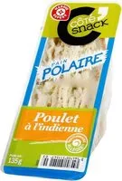 Mängden socker i Pain Polaire Poulet à l'indienne